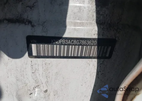 2016 Kia Sportage Lx из США, поврежденный, VIN KNDPB3AC8G7863620